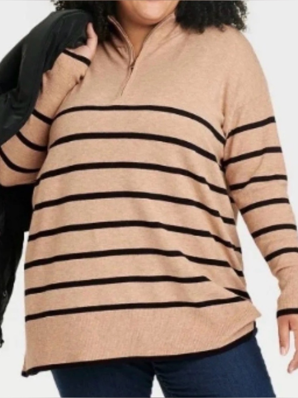 Ava & Viv 1/4 Zip Sweater